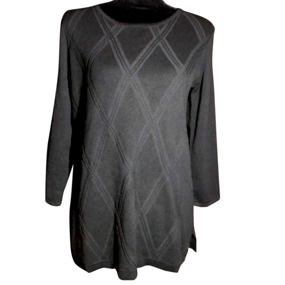NWT Karl Lagerfeld black sweater size 10 Medium